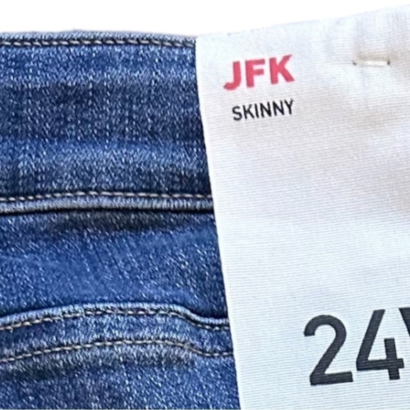 NWT Warp+Weft Plus Size 24 New York Skinny Jeans Blue - Picture 9 of 12